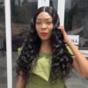 raw natural curly and 13by4 ear to ear frontal